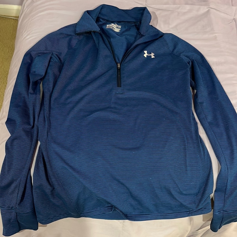 Under Armour 3/4 zip pullover.